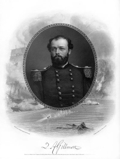 كوينسي آدامز جيلمور ، لواء الاتحاد الأمريكي ، 1862-1867. بواسطة برادي
