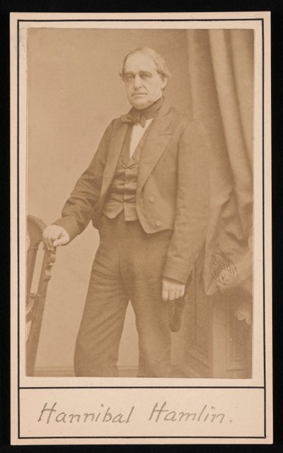 صورة هانيبال هاملين 1809-1891 ، 1857. بواسطة معارض برادي الوطنية للصور الفوتوغرافية