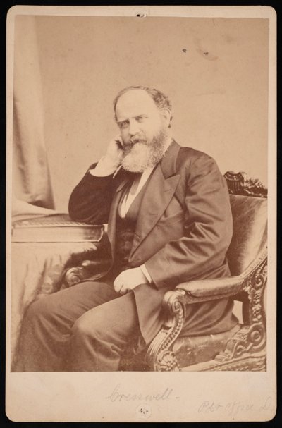 صورة لجون أنجل جيمس كريسويل 1828-1891 ، قبل 1891. بواسطة معارض برادي الوطنية للصور الفوتوغرافية