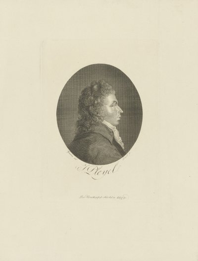 صورة الملحن Ignace Pleyel 1757-1831 ، ج. 1800. بواسطة Breitkopf and Härtel