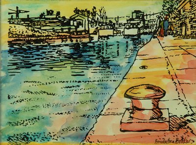 المراسي (ث - ج والطباعة على الورق) بواسطة بريندا برين بوكر