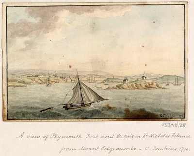 سلسلة من الرسومات التخطيطية والمناظر في بريطانيا العظمى والقارة وأمريكا 1772-1778 (ألوان مائية) بواسطة المدرسة البريطانية