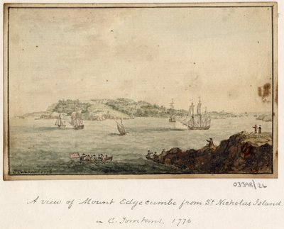 سلسلة من الرسومات التخطيطية والمناظر في بريطانيا العظمى والقارة وأمريكا 1772-1778 (ألوان مائية) بواسطة المدرسة البريطانية