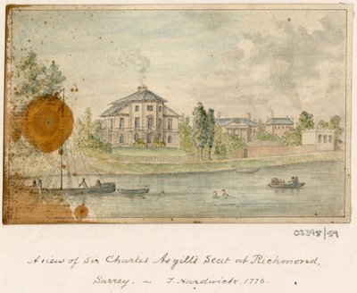 سلسلة من الرسومات التخطيطية والمناظر في بريطانيا العظمى والقارة وأمريكا 1772-1778 (ألوان مائية) بواسطة المدرسة البريطانية