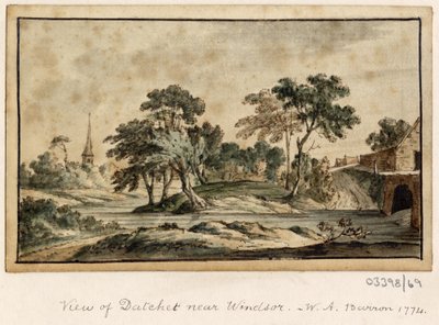 سلسلة من الرسومات التخطيطية والمناظر في بريطانيا العظمى والقارة وأمريكا 1772-1778 (ألوان مائية) بواسطة المدرسة البريطانية