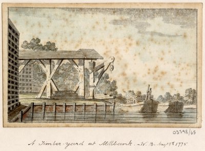 سلسلة من الرسومات التخطيطية والمناظر في بريطانيا العظمى والقارة وأمريكا 1772-1778 (ألوان مائية) بواسطة المدرسة البريطانية