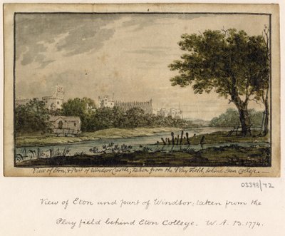 سلسلة من الرسومات التخطيطية والمناظر في بريطانيا العظمى والقارة وأمريكا 1772-1778 (ألوان مائية) بواسطة المدرسة البريطانية