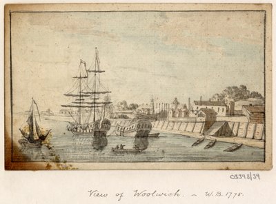 سلسلة من الرسومات التخطيطية والمناظر في بريطانيا العظمى والقارة وأمريكا 1772-1778 (ألوان مائية) بواسطة المدرسة البريطانية