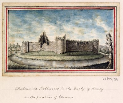 سلسلة من الرسومات التخطيطية والمناظر في بريطانيا العظمى والقارة وأمريكا 1772-1778 (ألوان مائية) بواسطة المدرسة البريطانية