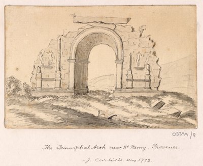 سلسلة من الرسوم التخطيطية والمناظر في بريطانيا العظمى والقارة وأمريكا 1772-1778 (رسم تخطيطي) بواسطة المدرسة البريطانية