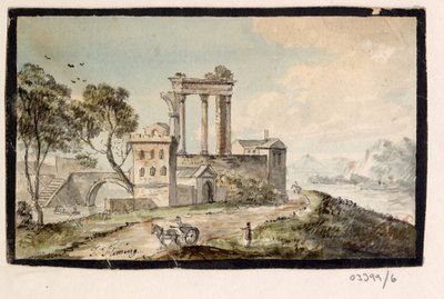 سلسلة من الرسومات التخطيطية والمناظر في بريطانيا العظمى والقارة وأمريكا 1772-1778 (ألوان مائية) بواسطة المدرسة البريطانية