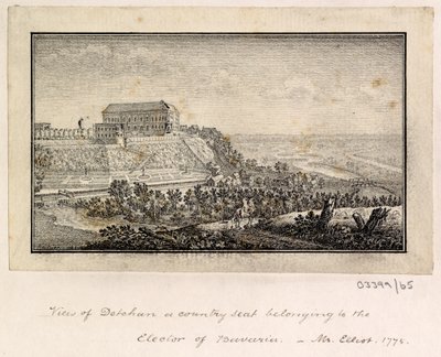 سلسلة من الرسومات ، مناظر في بريطانيا العظمى والقارة وأمريكا 1772-1778 (رسم) بواسطة المدرسة البريطانية