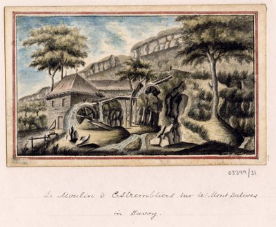 سلسلة من الرسومات التخطيطية والمناظر في بريطانيا العظمى والقارة وأمريكا 1772-1778 (ألوان مائية) بواسطة المدرسة البريطانية