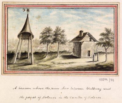 سلسلة من الرسومات التخطيطية والمناظر في بريطانيا العظمى والقارة وأمريكا 1772-1778 (ألوان مائية) بواسطة المدرسة البريطانية