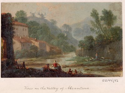 سلسلة من الرسومات ، مناظر في بريطانيا العظمى والقارة وأمريكا 1772-1778 (زيت على ورق) بواسطة المدرسة البريطانية