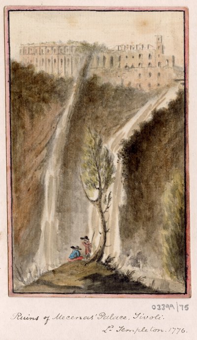 سلسلة من الرسومات التخطيطية والمناظر في بريطانيا العظمى والقارة وأمريكا 1772-1778 (ألوان مائية) بواسطة المدرسة البريطانية