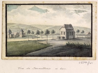 سلسلة من الرسومات التخطيطية والمناظر في بريطانيا العظمى والقارة وأمريكا 1772-1778 (ألوان مائية) بواسطة المدرسة البريطانية
