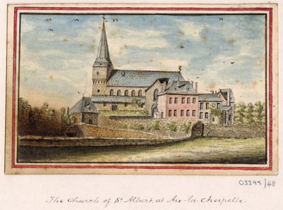 سلسلة من الرسومات التخطيطية والمناظر في بريطانيا العظمى والقارة وأمريكا 1772-1778 (ألوان مائية) بواسطة المدرسة البريطانية