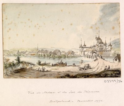 سلسلة من الرسومات التخطيطية والمناظر في بريطانيا العظمى والقارة وأمريكا 1772-1778 (ألوان مائية) بواسطة المدرسة البريطانية