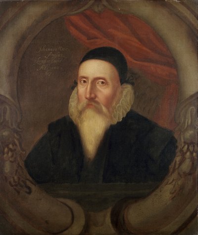 جون دي ، c.1594 بواسطة المدرسة البريطانية