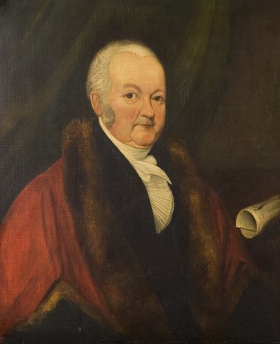 السير سكيرز ريو ، عمدة كوفنتري 1815 (1761 1828) ، حوالي 1822 (زيت على قماش) بواسطة المدرسة البريطانية