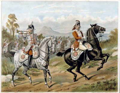 The 17 Light Dragons (New Lancers) ، في أمريكا 1775 - في "" Harper