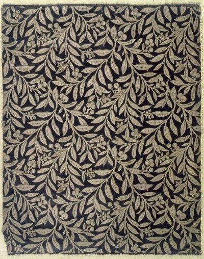 الفواكه وأوراق الشجر ، من صنع وارنر ورامين ، c.1875 (نسج حرير منسوج) بواسطة بروس جيمس تالبرت