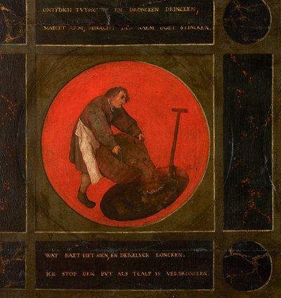 اثنا عشر أمثال ، 1558. بواسطة بروجل