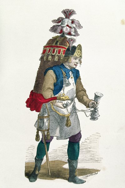 بائع جوز الهند عام 1774 (نقش الألوان) بواسطة حرق سميتون