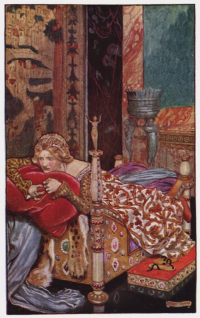 رسم توضيحي لـ The Cloister and The Hearth من تأليف تشارلز ريد (لون ليثو) بواسطة بيام (بعد) شو