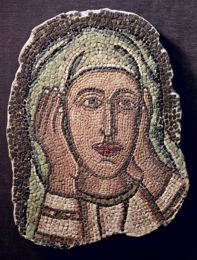 رئيسة إحدى النساء من تركيا (فسيفساء) بواسطة البيزنطية