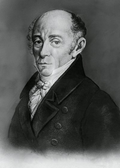 Portrait of Muzio Clementi (1752-1832), Italian composer and pianist, engraving بواسطة جي بي وبراون جيه وروبوتام