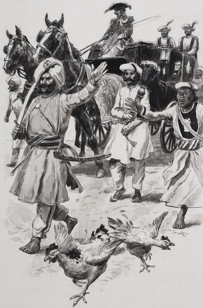 شركة الهند الشرقية (غواش على ورق) بواسطة سي إل دوتي