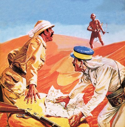 البحث عن مدينة مفقودة - البحث عن مدينة كالاهاري المفقودة بواسطة سي إل دوتي