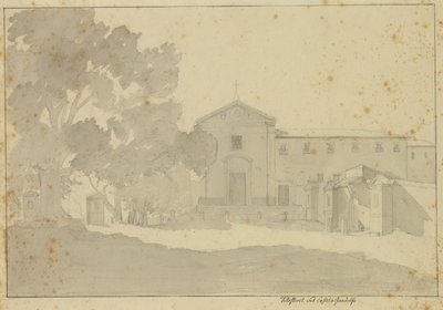 دير Capuchin في Castel Gandolfo جنوب شرق روما. بواسطة كريستوفر فيلهلم إكرسبيرج