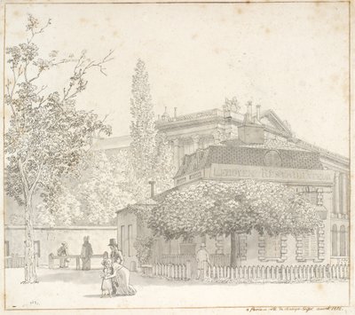 مطعم Ledoyen ved Place de la Concorde nær الشانزليزيه ، باريس بواسطة كريستوفر فيلهلم إكرسبيرج
