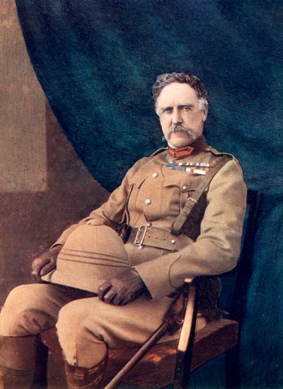 اللفتنانت جنرال NG ليتيلتون ، قائد اللواء الرابع في جنوب أفريقيا ، 1902. بواسطة C نايت