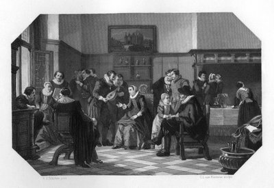 دائرة Muiden ، هولندا ، القرن السابع عشر c1870. بواسطة دومينيكو ديل باربيير