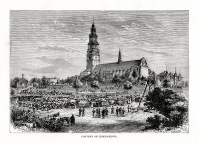 دير شيستوشوا ، بولندا ، 1879 بواسطة C. Laplante