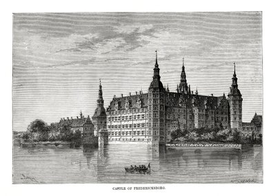 قلعة فريدريكسبورج ، كوبنهاغن ، الدنمارك ، 1879 بواسطة C. Laplante