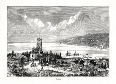 يالطا ، جنوب أوكرانيا ، 1879. بواسطة C. Laplante