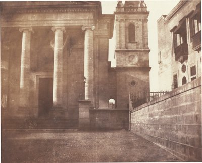 كاتدرائية القديس بولس، فاليتا، مالطا، مع برج الجرس، 1846 (صورة) بواسطة كالفيرت ريتشارد جونز