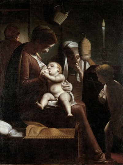 مادونا الشمعة ، 1570-1575 بواسطة كامبياسو