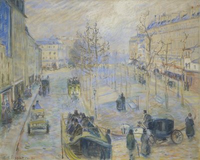 بوليفارد روشيشوارت ، 1880 بواسطة كميل يعقوب بيسارو