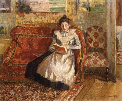 جين ريدينج ، 1899 بواسطة كميل يعقوب بيسارو