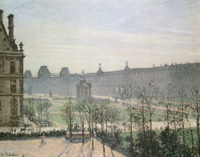 التويلري ، 1899 بواسطة كميل يعقوب بيسارو