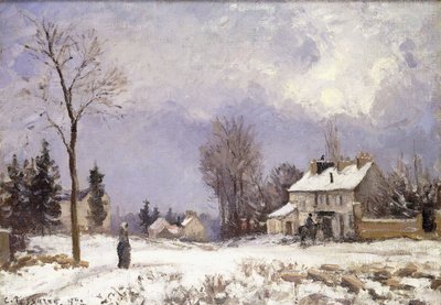 طريق فرساي في سان جيرمان في Louveciennes ، 1872 بواسطة كميل يعقوب بيسارو