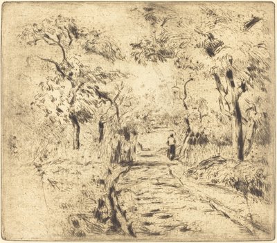 In the Fields at Ennery Dans les Champs ، a Ennery ، 1875. بواسطة كميل بيسارو