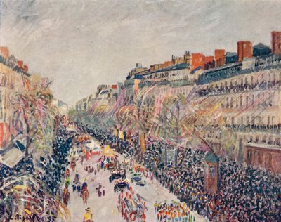 مي كاريمي على بوليفاردز ، 1897 بواسطة كميل يعقوب بيسارو
