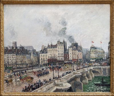 لو بونت نيوف ، لوحة زيتية على قماش لكاميل بيسارو (1830-1903). تصوير ، كيم يونغتاى ، ليون ، متحف الفنون الجميلة في ليون. بواسطة كميل بيسارو